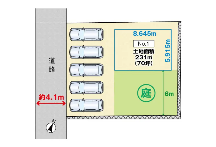 カーサ・ヴェルディ亀山南4丁目/土地 | 土地分譲| 信和ホーム| 広島市