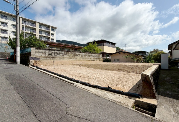 広島市安佐北区亀山南4丁目8土地分譲住宅現地