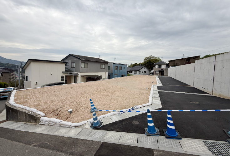 広島市安佐南区八木3丁目44土地分譲住宅現地