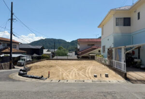 広島市安佐南区高取北4丁目8新築一戸建て分譲住宅現地