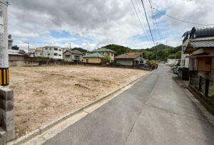 広島市佐伯区八幡東2丁目5土地分譲住宅現地