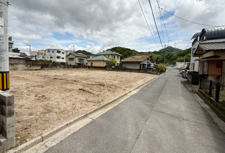 広島市佐伯区八幡東2丁目5土地分譲住宅現地