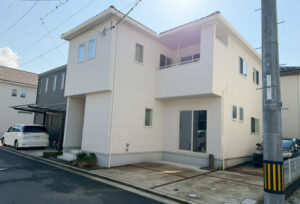 広島市安佐北区落合3丁目8中古一戸建て分譲住宅外観