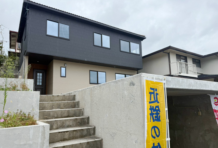 広島市西区己斐上2丁目55新築一戸建て分譲住宅外観