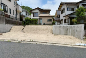 広島市西区己斐上2丁目48土地分譲住宅現地
