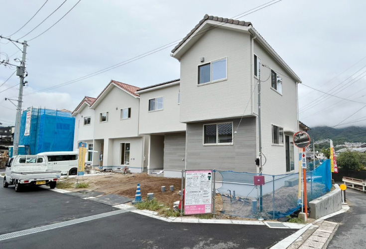 広島市安佐南区伴東7丁目24新築一戸建て分譲住宅現地