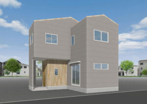 廿日市市宮内字的場2056新築戸建て分譲住宅外観