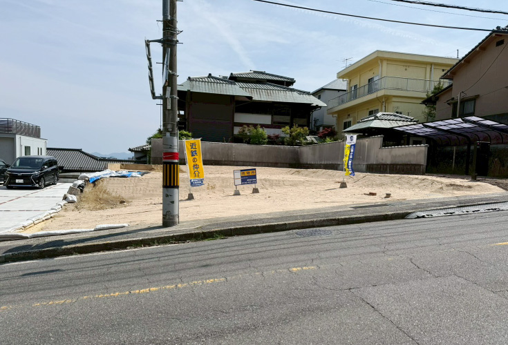 広島市西区己斐東2丁目1土地分譲住宅現地