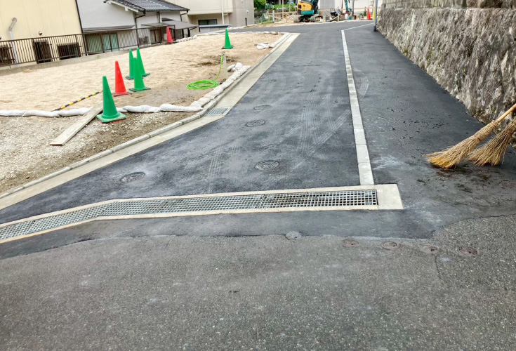 広島市東区温品8丁目6土地分譲住宅現地