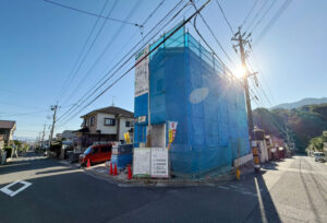 広島市佐伯区八幡が丘2丁目15新築戸建て分譲住宅外観