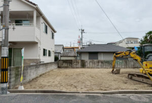 広島市佐伯区海老園3丁目2土地分譲住宅現地