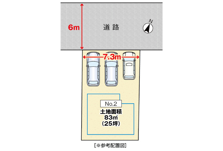 広島市南区出汐4丁目1土地分譲住宅区画図