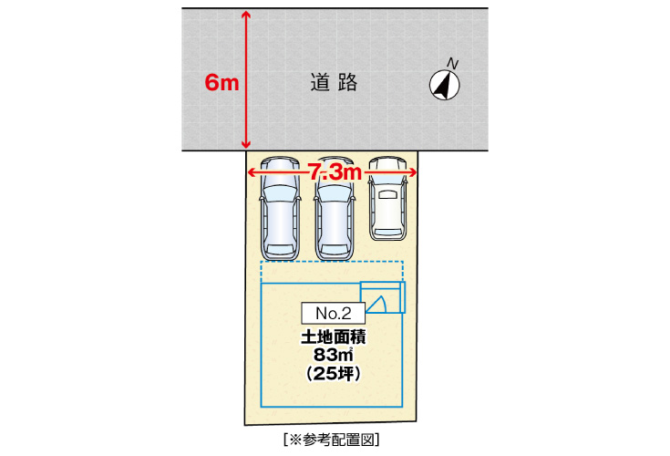 広島市南区出汐4丁目1土地分譲住宅区画図