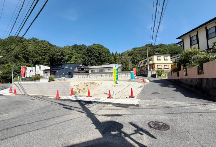広島市安佐北区三入2丁目31土地分譲住宅現地