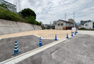 広島市東区牛田新町4丁目5新築一戸建て分譲住宅現地