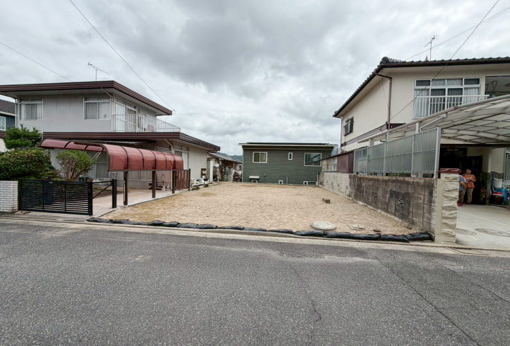 広島市安佐南区相田5丁目23土地分譲住宅現地