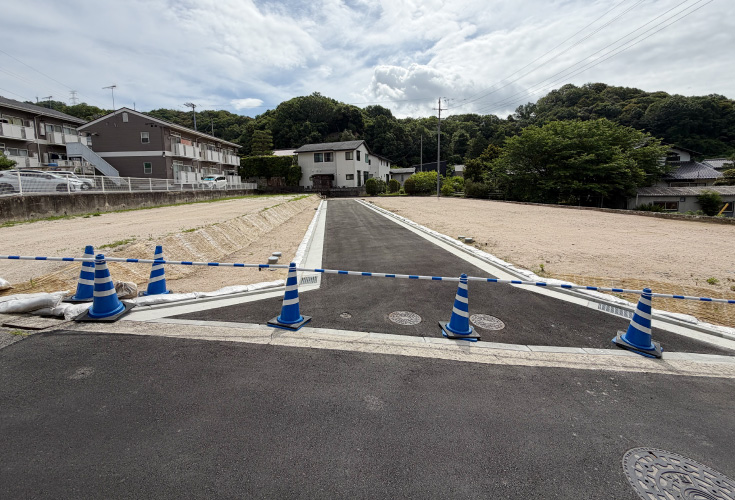 広島市安佐南区緑井3丁目33土地分譲住宅現地