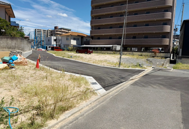 広島市佐伯区五日市中央3丁目9新築一戸建て分譲住宅現地
