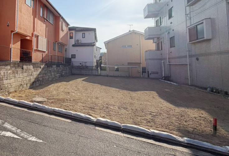 広島市南区本浦町1土地分譲住宅現地