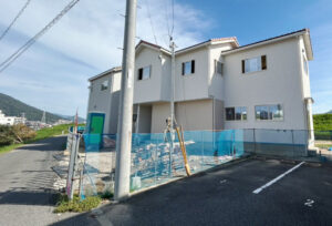 広島市安佐南区川内4丁目1新築一戸建て分譲住宅外観