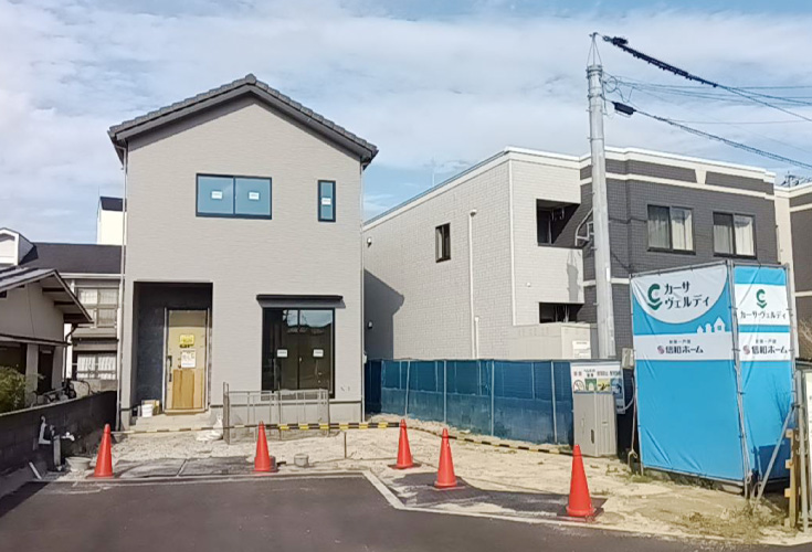 広島市佐伯区五日市中央3丁目9新築一戸建て分譲住宅外観