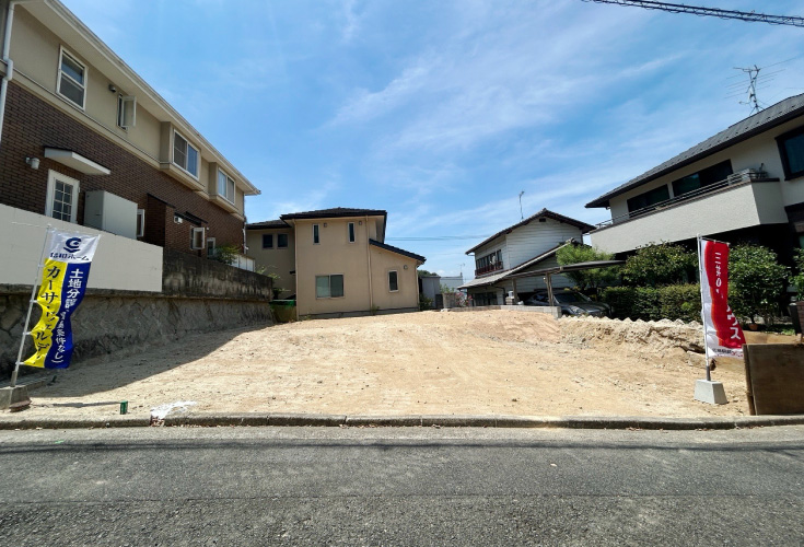 広島市東区牛田東3丁目26新築一戸建て分譲住宅現地