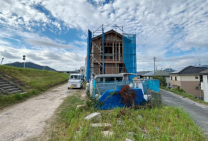 広島市安佐南区川内4丁目1新築一戸建て分譲住宅外観