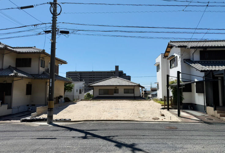広島市西区井口台2丁目25土地分譲住宅現地