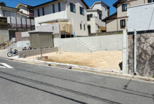 広島市安佐南区高取北1丁目38新築一戸建て分譲住宅現地