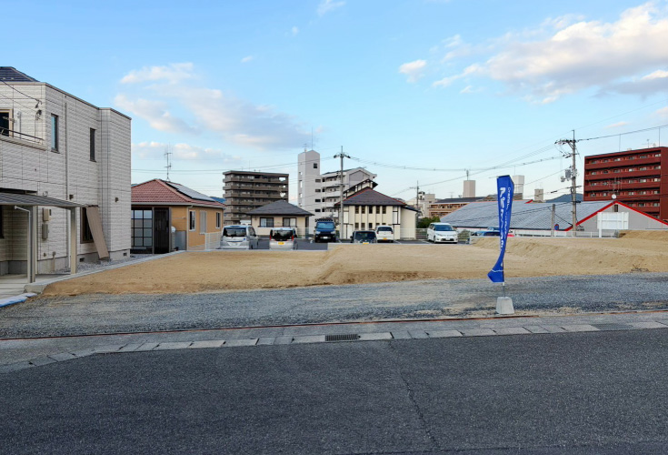 東広島市西条中央7丁目6土地分譲住宅現地