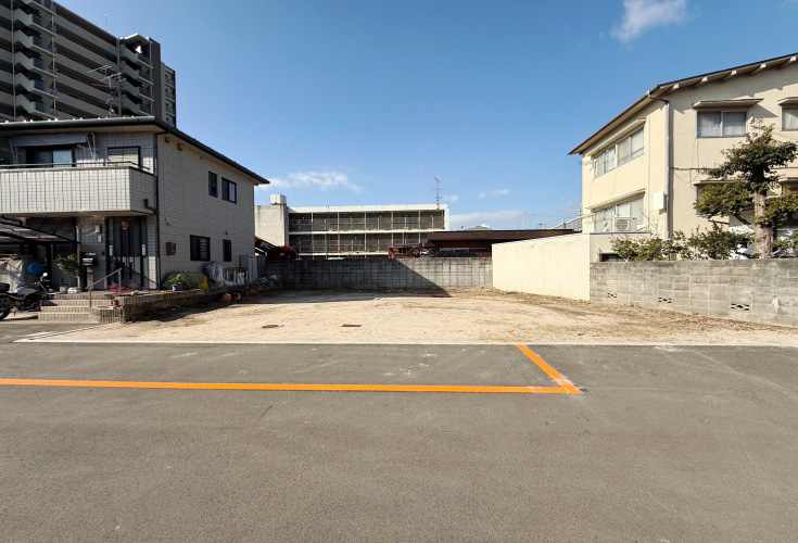 広島市南区東雲3丁目14土地分譲住宅現地