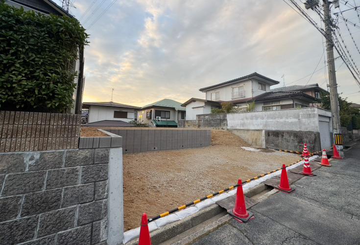 広島市佐伯区五月が丘4丁目6土地分譲住宅現地