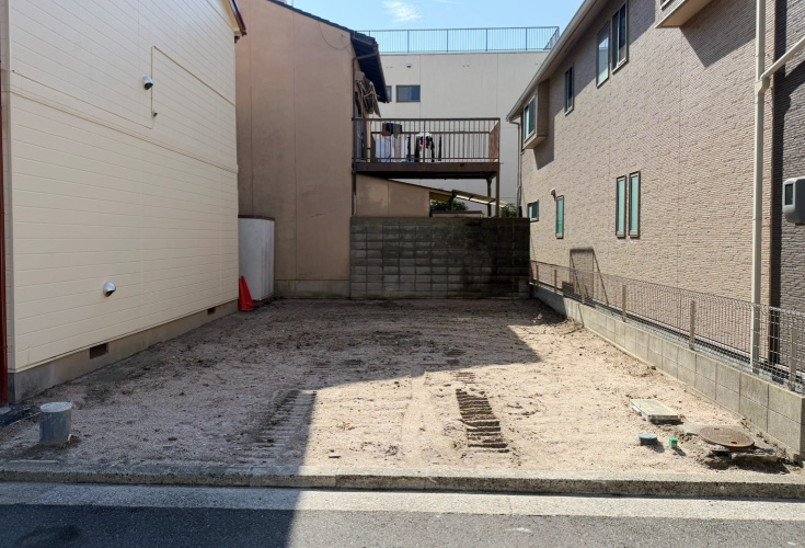 広島市南区霞2丁目5新築一戸建て分譲住宅現地