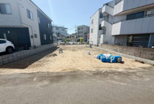 広島市安佐北区亀山2丁目26土地分譲住宅現地