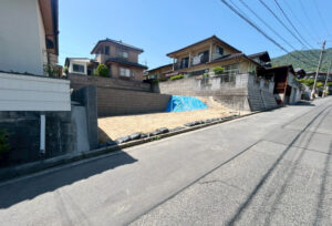 広島市安佐南区長楽寺3丁目19土地分譲住宅現地