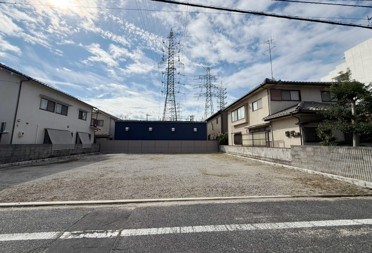 広島市西区草津東2丁目3土地分譲現地