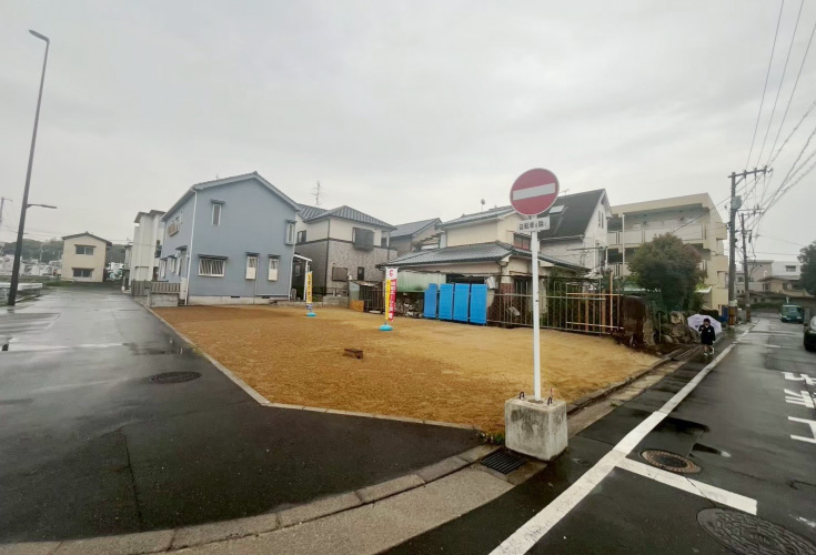 広島市南区西旭町9土地分譲住宅現地
